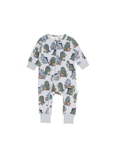 Load image into Gallery viewer, HUXBABY DINO BAND ROMPER
