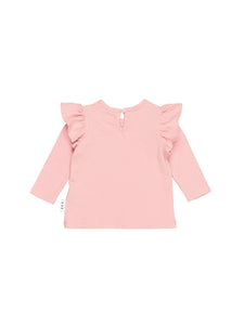 HUXBABY FAIRY FRIENDS FRILL TOP