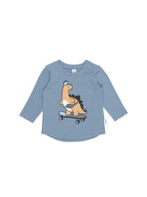 Load image into Gallery viewer, HUXBABY SKATIN DINO TOP
