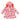 KORANGO STRAWBERRIES & SPRINKLES RAINCOAT PINK