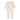 BEBE ORGANIC LONG SLEEVE ZIPSUIT EMMY PRINT