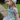 MILKY CARNIVAL CHECK DRESS