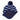 KORANGO STRIPED KNIT BEANIE BLUE