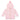 KORANGO CABLE KNIT JACKET WITH HOOD PINK