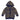 KORANGO FLECK KNIT ZIP JACKET WITH HOOD CHARCOAL