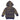 KORANGO FLECK KNIT ZIP JACKET WITH HOOD CHARCOAL
