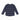 KORANGO STRIPED COTTON HENLEY BLUE