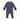 KORANGO STRIPED ZIP COTTON ROMPER BLUE