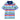 MILKY CLUB STRIPE POLO SHIRT MULTI STRIPE