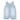 BEBE CLAYTON STRIPE DENIM ROMPER INDIGO STRIPE
