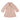 KORANGO FRILLED COLLARED OVERCOAT DUSTY PINK