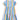 MILKY FIESTA CRINKLE DRESS MULTI STRIPE
