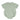 BEBE SCOUT ORGANIC TRACTOR OVERSIZED BODYSUIT MISTY GREEN
