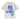 MILKY OFF TRACK TEE SILVER MARLE
