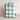LITTLE HUMAN LINENS WATERPROOF COT SHEET GREEN GINGHAM