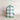 LITTLE HUMAN LINENS WATERPROOF BASSINET & CHANGE PAD SHEET GREEN GINGHAM