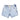 FOX & FINCH BOYS ACID WASH DENIM SHORTS LIGHT DENIM