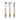 BUNNYKINS 3 PIECE CUTLERY SET NATURAL