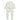 BEBE ORGANIC LONG SLEEVE ZIPSUIT HUNTER PRINT
