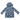 KORANGO BEAR PRINT COLOUR CHANGE SHERPA LINED RAINCOAT CHARCOAL