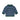 HUX CLASSIC STRIPE COLLAR KNIT CARDIGAN VINTAGE BLUE/FOREST