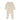 BEBE VELOUR ZIP ONESIE HUNTER STRIPE