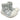 LITTLE EATON RUBBER SOLED SOCKS GREY STAR