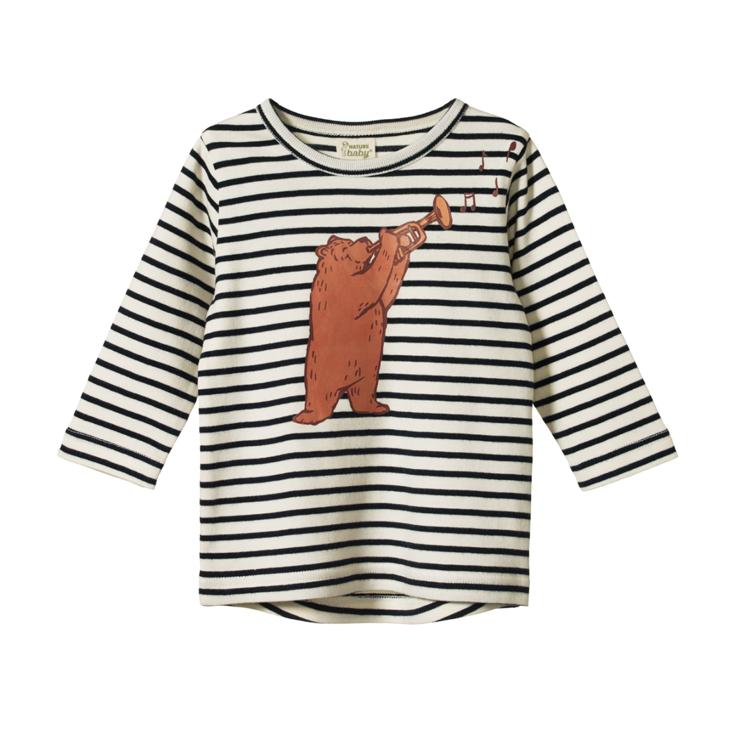 NATURE BABY LONG SLEEVE RIVER TEE